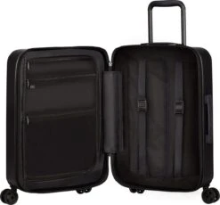 Samsonite Reiskoffer - Stackd Spinner 55/20 Exp (Handbagage) Black -Voyago Winkel 1200x1117