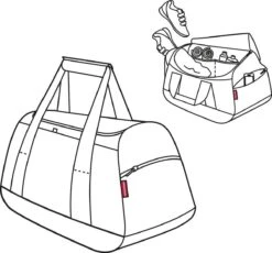 Reisenthel Activitybag Sporttas Reistas - 35L - Zwart -Voyago Winkel 1200x1119 4