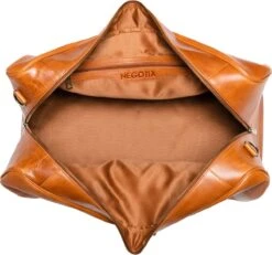 NEGOTIA Delta - Leren Weekendtas - Leren Reistas - Duffel Bag - 100% Luxe Top-Grain Leer - Bruin 13 NEGOTIA Delta - Leren Weekendtas - Leren Reistas - Duffel Bag - 100% Luxe Top-Grain Leer - Bruin -Voyago Winkel 1200x1121 1