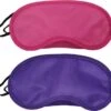 Slaapmaskers Paars & Roze - 2 Stuks - Thuis - Slaapmasker - Onderweg - Vliegtuig - Festival - Slaapcomfort - ODaani
