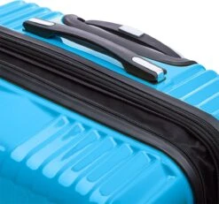 Tesla PC - Reiskoffer - 75 Cm - 4 Wielen - Licht Blauw -Voyago Winkel 1200x1124 2