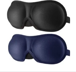 FA-VE 3D Slaapmasker - Wimperextensions Slaapmasker - 3-D Slaapmasker - 3D Blinddoek - Zwart -Voyago Winkel 1200x1128 9