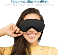 Beyeza Slaapmasker – Zijden - Oogmasker Slaap – Vrouwen - Mannen – Kinderen – Slaapmaskers - Verduistering– Slaapmasker Zijde– Nachtmasker – 2 STUKS -Voyago Winkel 1200x1132 17