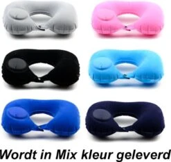 Merkloos Decopatent® Reiskussen - Nekkussen - Automatisch Instellen Op Hardheid - Opblaasbaar -Travel Pillow - Slaapkussen - Vrouwen & Man -Voyago Winkel 1200x1132 23