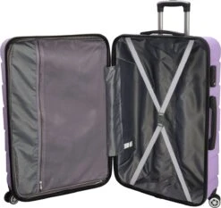 Beagles Originals Comfy Travel Grote Koffer - 74 Cm - Lila -Voyago Winkel 1200x1132