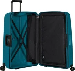 Samsonite Reiskoffer - S'Cure Spinner 75/28 - Petrol Blue -Voyago Winkel 1200x1133 12