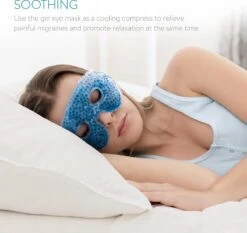 Navaris Gel Oogmaskers - Set Van 2 Herbruikbare Maskers Voor Koud Of Warm Gebruik - 2x Hot & Cold Oogmasker - Verkoelend Of Verwarmend Voor De Ogen -Voyago Winkel 1200x1133 16
