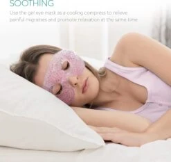 Navaris Gel Oogmaskers - Set Van 2 Herbruikbare Maskers Voor Koud Of Warm Gebruik - 2x Hot & Cold Oogmasker - Verkoelend Of Verwarmend - Roze -Voyago Winkel 1200x1133 21