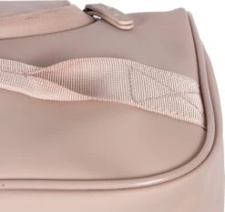 New Rebels® Harper Reistas / Weekendtas Geschikt Voor Handbagage - Waterafstotend Polyutheraan - Trolley Met Wielen En Reflectiedetails - Oud Roze - 29L -Voyago Winkel 1200x1133