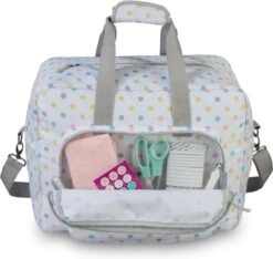 Jespro - Naaimachine Tas - Max. 14 KG - Naaimachine - Naaimachinetas - Opbergtas - Geschikt Voor Alle Merken - Naaimachine Opbergtas - Reistas - Weekendtas -Voyago Winkel 1200x1137 4