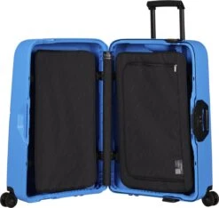 Samsonite Reiskoffer - Magnum Eco Spinner 69/25 - Summer Blue -Voyago Winkel 1200x1138