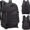 Leger Rugzak Zwart- Waterdichte Zwarte Rugzak - Outdoor - Kamperen - Backpack -Voyago Winkel 1200x1139 11