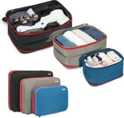 Hikr Packing Cubes - Set 3 Delig - Kofferorganizer - Waterdicht - Meerkleurig -Voyago Winkel 1200x1142 14