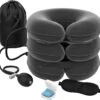 Good4You Memory Foam Reiskussen - Traagschuim Nek Kussen - Comfort Reiskussentje - Travel Pillow - Neksteun Voor Reis, Vliegtuig Of Auto - U-Vorm – Grijs -Voyago Winkel 1200x1143 15