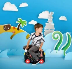Trunki Ride-On Handbagage Koffer 46 Cm - Piraat Pedro -Voyago Winkel 1200x1145 1