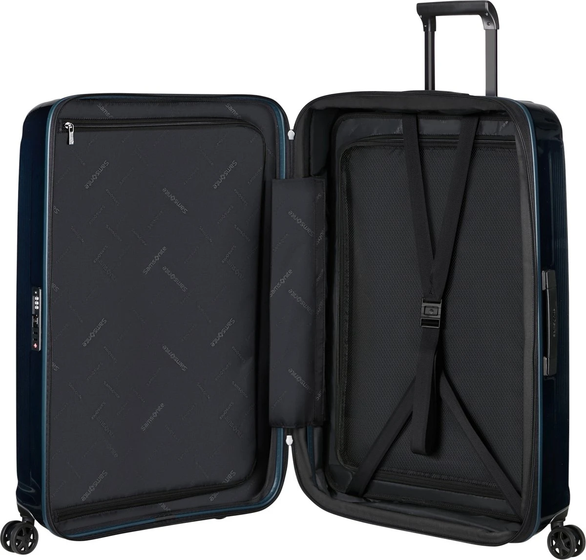 Samsonite Reiskoffer - Nuon Spinner 75/28 Exp (Medium) Metallic Dark Blue 6 Samsonite Reiskoffer - Nuon Spinner 75/28 Exp (Medium) Metallic Dark Blue - Afbeelding 4