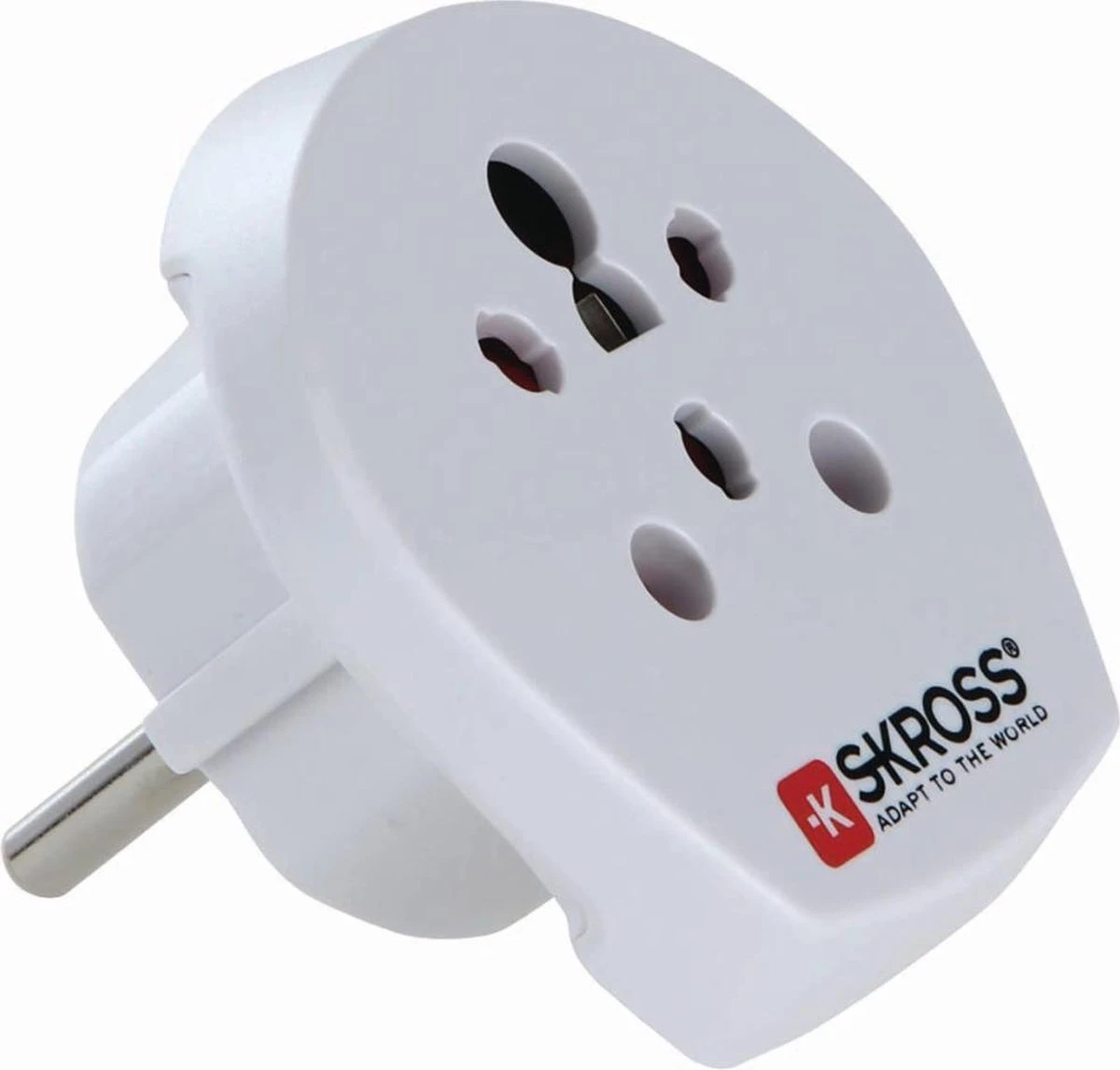 Skross SKR1500217E Travel Adapter India / Israel / Denmark To Europe 3 Skross SKR1500217E Travel Adapter India / Israel / Denmark To Europe