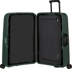 Samsonite Reiskoffer - Magnum Eco Spinner 75/28 (Medium) Forest Green -Voyago Winkel 1200x1148 8