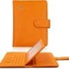Casemania Paspoort Hoes - Paspoorthouder - Luxe Beschermhoes Voor Paspoort & Kaarthouder - Oranje -Voyago Winkel 1200x1150 23