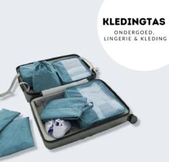Somstyle Packing Cubes Set 7-Delig - Organizer Voor Koffer En Backpack - Blauw -Voyago Winkel 1200x1153 24