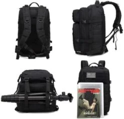 Merkloos Militaire Rugzak | 50L | Tactical Backpack | Leger Rugzak | Outdoor Rugzak | Rugzak -Voyago Winkel 1200x1155 17