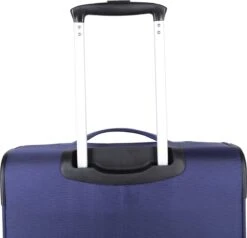 Decent D-Upright Handbagage Koffer - 55 Cm - TSA Slot - Donkerblauw -Voyago Winkel 1200x1156 1