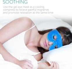 Navaris Gel Oogmaskers - Set Van 2 Herbruikbare Maskers Voor Koud Of Warm Gebruik - 2x Hot & Cold Oogmasker - Verkoelend Of Verwarmend Voor De Ogen -Voyago Winkel 1200x1157 13
