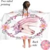 Ulticool - Handdoek - Unicorn Eenhoorn Aquarel - Badhanddoek Strandlaken - Kind Meisje Jongen - Sneldrogend Badlaken - 140 X 70 Cm - Voor Reizen Fitness Gym Sport Spa Yoga – Lichtgewicht Reishanddoek - Microfiber - Kleed Reis Doek - Roze Paars -Voyago Winkel 1200x1161 17