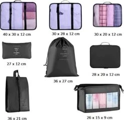 SVH Company Packing Cubes - Koffer Organizer Set 8 Delig – Bagage Organizers -Voyago Winkel 1200x1162 16