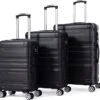 Merax 3-delig Kofferset Met TSA Slot - Trolleyset ABS 40L, 70L & 110 Liter - Zwart 2 Merax 3-delig Kofferset Met TSA Slot - Trolleyset ABS 40L, 70L & 110 Liter - Zwart -Voyago Winkel 1200x1165 4