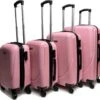 Castillo Travelerz 4 Delige ABS Kofferset - Roze 2 Castillo Travelerz 4 Delige ABS Kofferset - Roze -Voyago Winkel 1200x1166 3