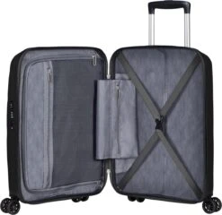 American Tourister Reiskoffer - Bon Air Dlx Spinner 55/20 Tsa (Handbagage) Black -Voyago Winkel 1200x1168 1