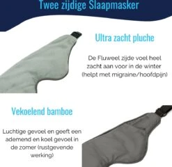 Dormiwise Verzwaard Slaapmasker - Oogmasker - Migraine - Hoofdpijn - Relax - 270g -Voyago Winkel 1200x1168 12