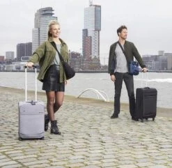 Enrico Benetti Dallas 39042 Handbagage Koffer Softcase - Grijs -Voyago Winkel 1200x1169 13