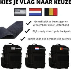 Always Prepared Tactical Backpack - Rugzak - 45 Liter - Desert Camo Warrior 18 Always Prepared Tactical Backpack - Rugzak - 45 Liter - Desert Camo Warrior -Voyago Winkel 1200x1173 11