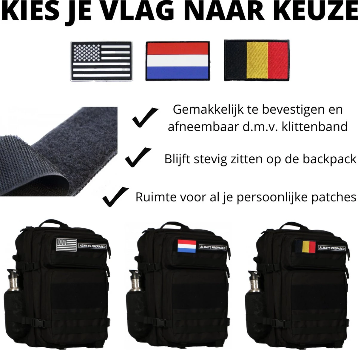 Always Prepared Tactical Backpack - Rugzak - 45 Liter - Desert Camo Warrior 8 Always Prepared Tactical Backpack - Rugzak - 45 Liter - Desert Camo Warrior - Afbeelding 6