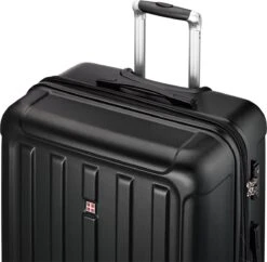 Swiss Alps - Reiskoffer - 78 Cm - 4 Wielen - Zwart 12 Swiss Alps - Reiskoffer - 78 Cm - 4 Wielen - Zwart -Voyago Winkel 1200x1175 13