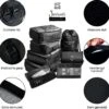 Jovawi - Bagage Organiser - Packing Cubes - Set Van 8 - Zwart -Voyago Winkel 1200x1175 27