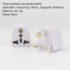 Universele Muti Land Adapter - Engeland - Brits - Reisstekker - Oplader - Stekker - Plug - Socket - Wit -Voyago Winkel 1200x1176 16