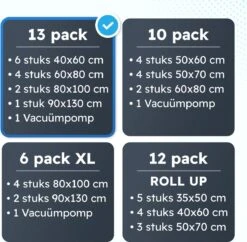 VITAMO Complete Set Vacuümzakken Met Pomp - 4 Maten Opbergzakken - 14 Pack -Voyago Winkel 1200x1176 25