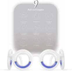 Merkloos Wagenziekte Bril Anti-Motion Sickness Smart Bril - Wagenziekte Bandjes - Primatour Bewegingsziektebril -Voyago Winkel 1200x1176 27