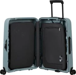 Samsonite Reiskoffer - Magnum Eco Spinner 55/20 (Handbagage) Ice Blue -Voyago Winkel 1200x1177