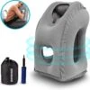 Dayshake Multifunctioneel Reiskussen - Met Handpomp En Opbergzak - Grijs - Nekkussen - Vliegtuig En Auto - Opblaasbaar -Voyago Winkel 1200x1179 9