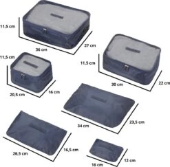 CarryOn Packing Cubes Set 6-Delig – Kleding Organizer Voor Koffers, Tassen En Backpack – Praktisch– Lichtgewicht – Kreukvrij Inpakken -Voyago Winkel 1200x1182 12