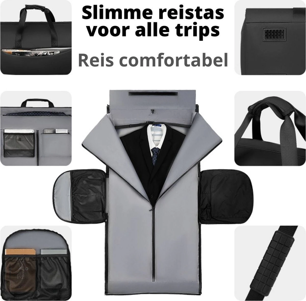 Mark Ryden Reistas – Weekendtas – Reistassen – Tas Voor Dames En Heren – Reistas Handbagage – Weekend Tas – Duffel Bag Waterdicht – Kostuumtas 9 Mark Ryden Reistas – Weekendtas – Reistassen – Tas Voor Dames En Heren – Reistas Handbagage – Weekend Tas – Duffel Bag Waterdicht – Kostuumtas - Afbeelding 7