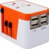 Lionheart Travel Adapter Orange-NL-4 USB Poorten-150 Landen-2.1ampère -Voyago Winkel 1200x1182 6