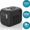 AMS® Universele Wereldstekker Met 1x USB-C En 3x USB Poorten - Reisstekker - Wereldstekker - Internationale Reisstekker Voor 150+ Landen - Reizen - Amerika (USA) - Engeland (UK) - Australië - Azië - Zuid Amerika - Afrika – Reis Adapter En Oplader -Voyago Winkel 1200x1183 10