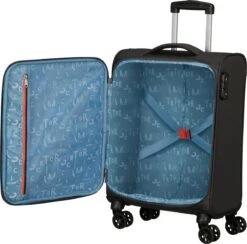 American Tourister Reiskoffer - Sea Seeker Spinner 55cm (Handbagage)- Charcoal Grey -Voyago Winkel 1200x1185 1