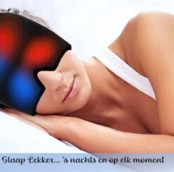 Oogmasker - Slaapmasker - Verwarmen En Koelen - Slaapmasker Vrouwen - Slaapmasker Mannen – Ontspanning - Hoofdpijn - Migraine - Cadeau -Voyago Winkel 1200x1186 18