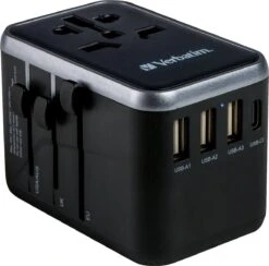Verbatim UTA-04 Universal Travel Adapter With -Voyago Winkel 1200x1187 21
